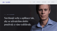 Desktop Screenshot of jankyzlink.cz
